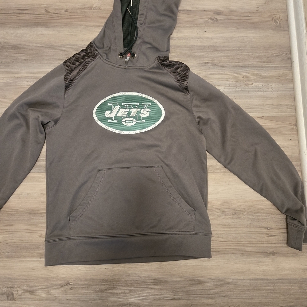 Majestic Dark Gray Hoodie Youth S - Picture 2 of 8